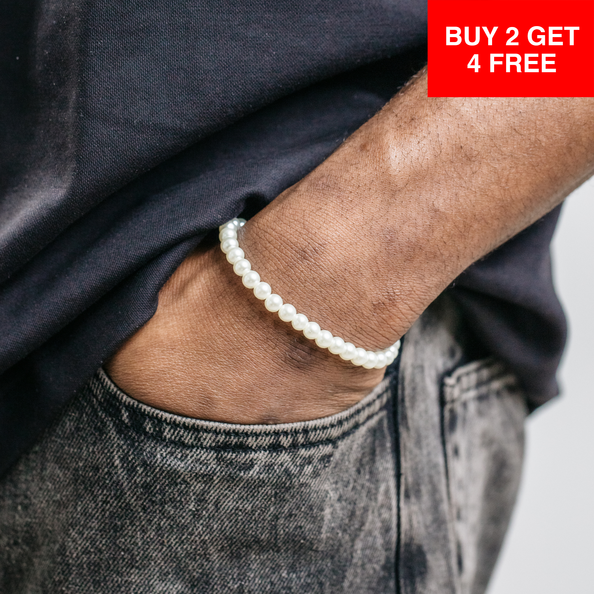 6mm Pearl Bracelet