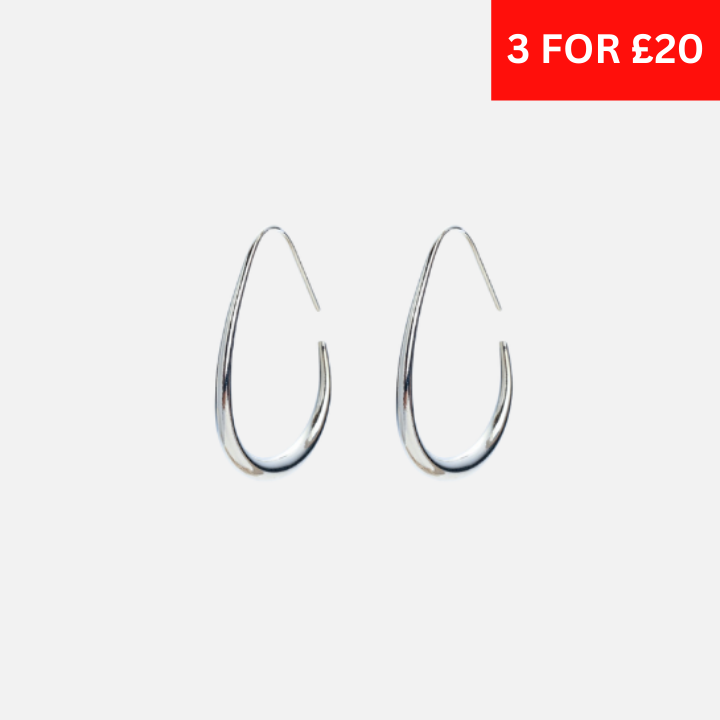 DANGLE EARRINGS - SILVER