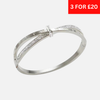 Riveria Bangle - Silver