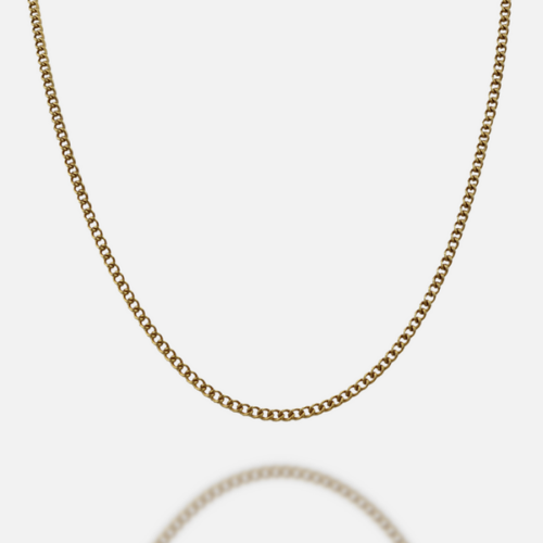 3mm Miami Cuban Chain - Gold