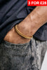 8mm Miami Cuban Bracelet - Gold