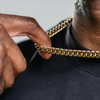 8mm Miami Cuban Chain - Gold