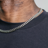 8mm Miami Cuban Chain - Silver