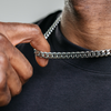 8mm Miami Cuban Chain - Silver