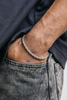 5mm Rope Bracelet - Silver
