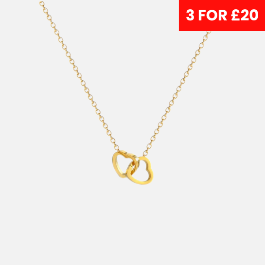 HEART NECKLACE - GOLD