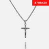 Crucifix Pendant - Silver