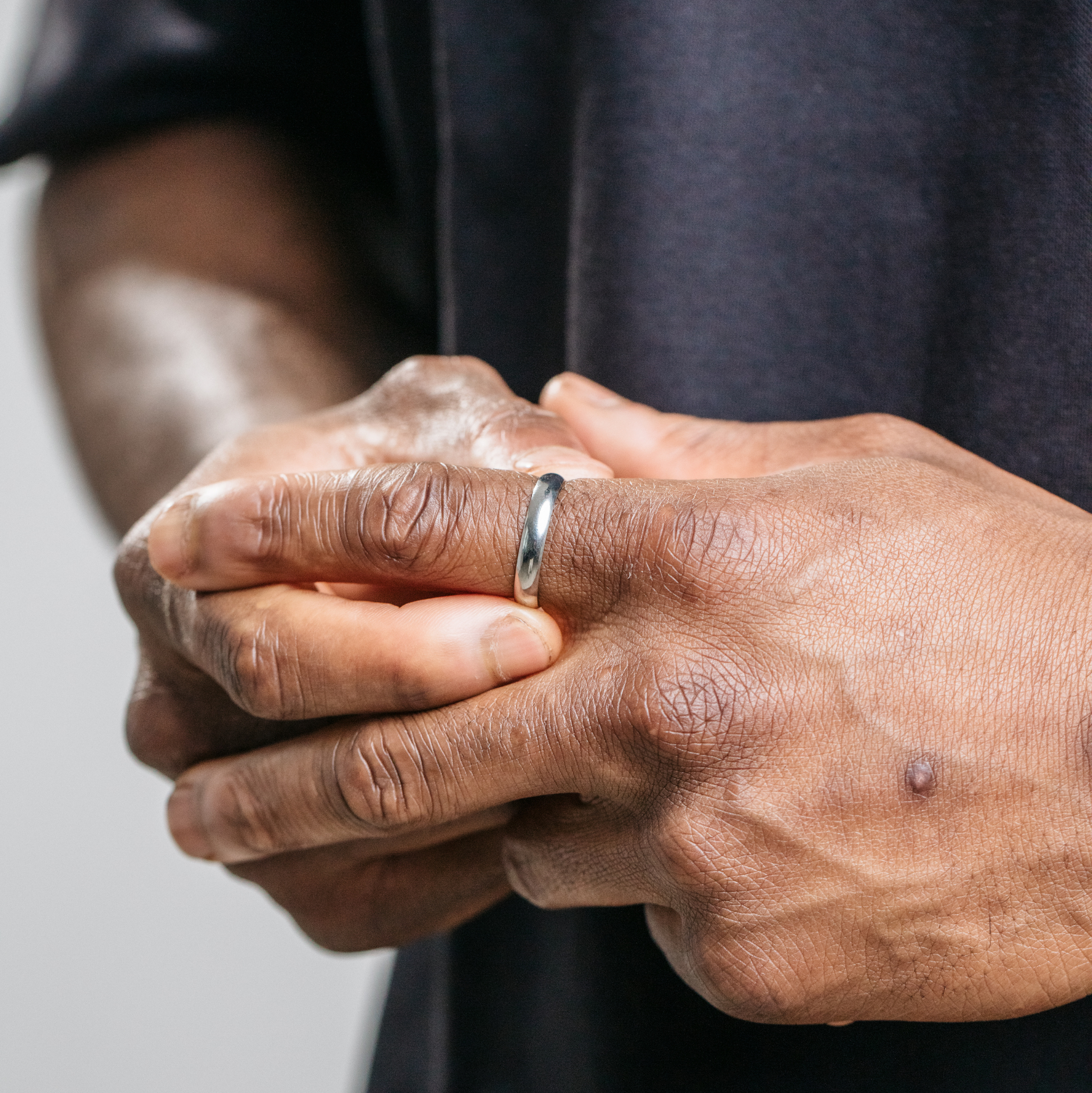 Band Ring -Silver