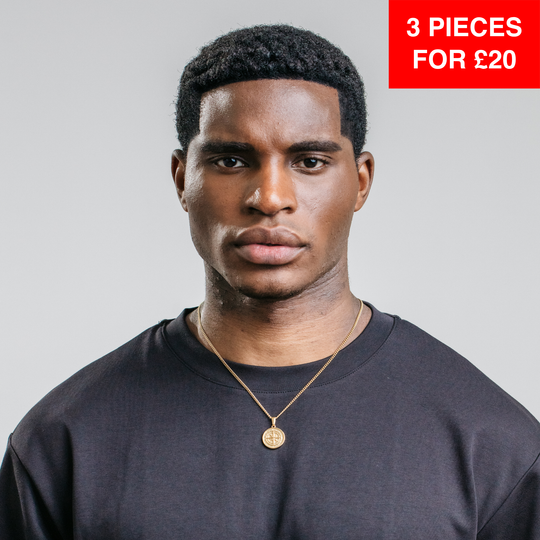 Compass Pendant - Gold