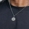 Compass Pendant - Silver