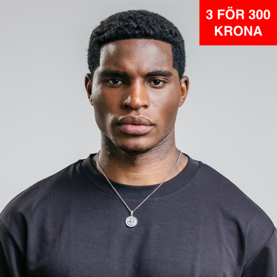 Compass Pendant - Silver (S)