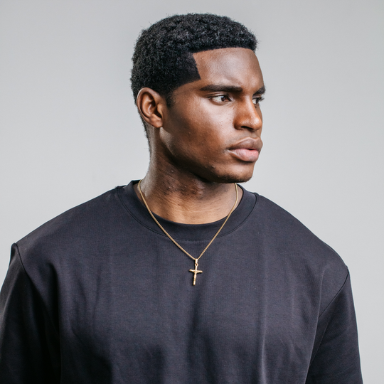 Crucifix Pendant - Gold