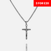 Crucifix Pendant - Silver