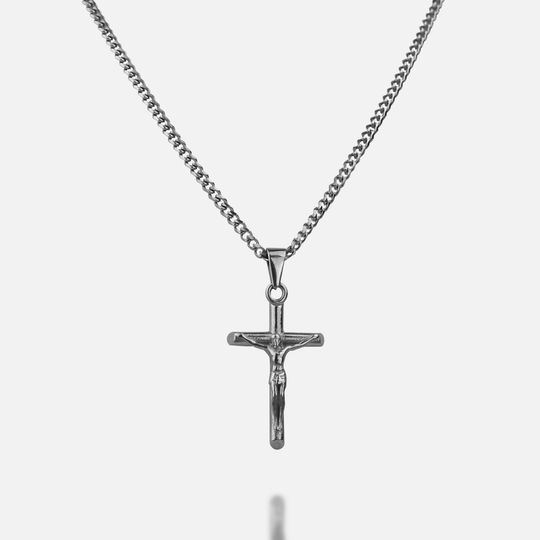 Crucifix Pendant - Silver