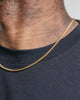 3mm Wheat Chain - Gold