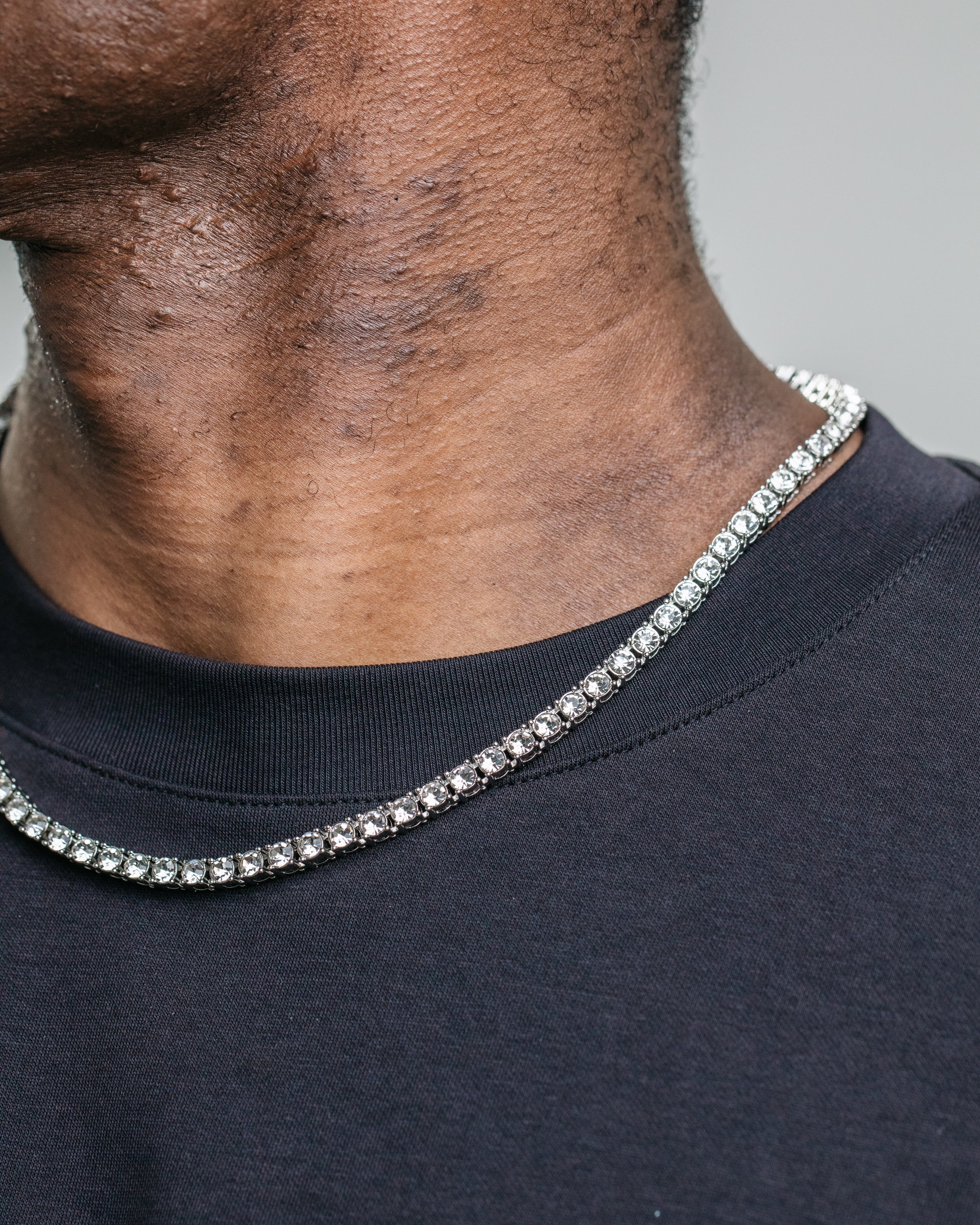 5mm Tennis Chain - Silver