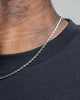 3mm Rope Chain- Silver