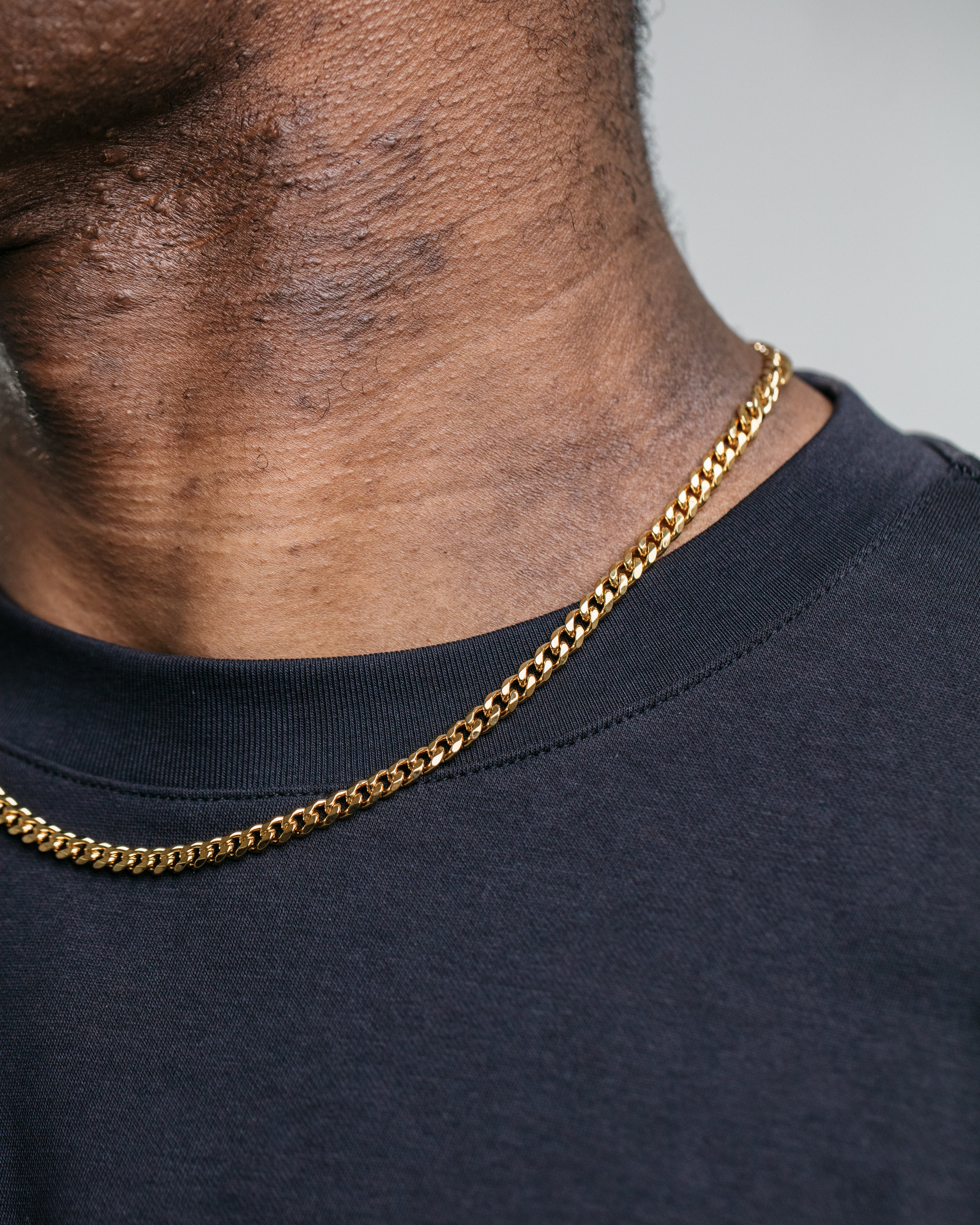 5mm Miami Cuban Chain - Gold