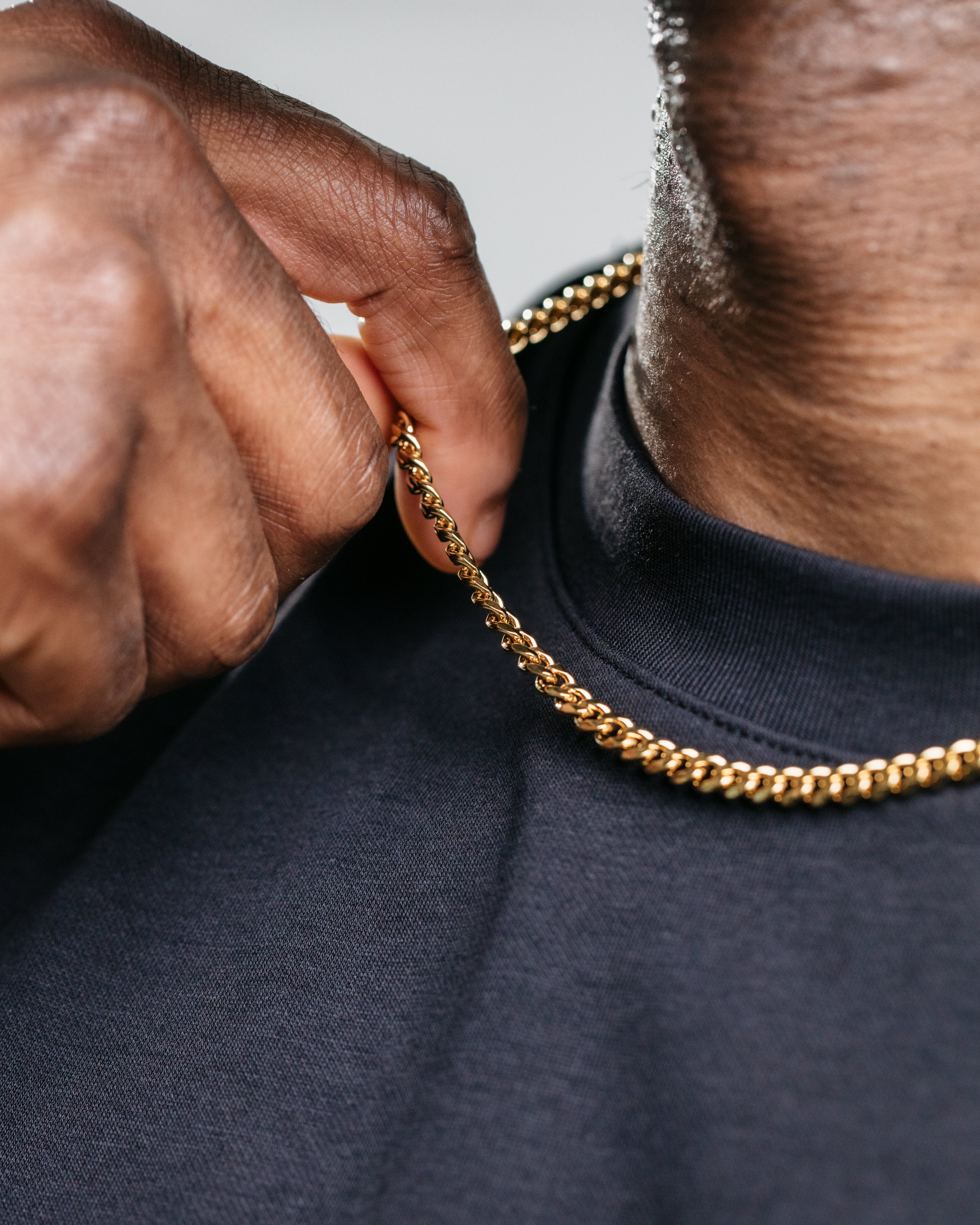 5mm Miami Cuban Chain - Gold