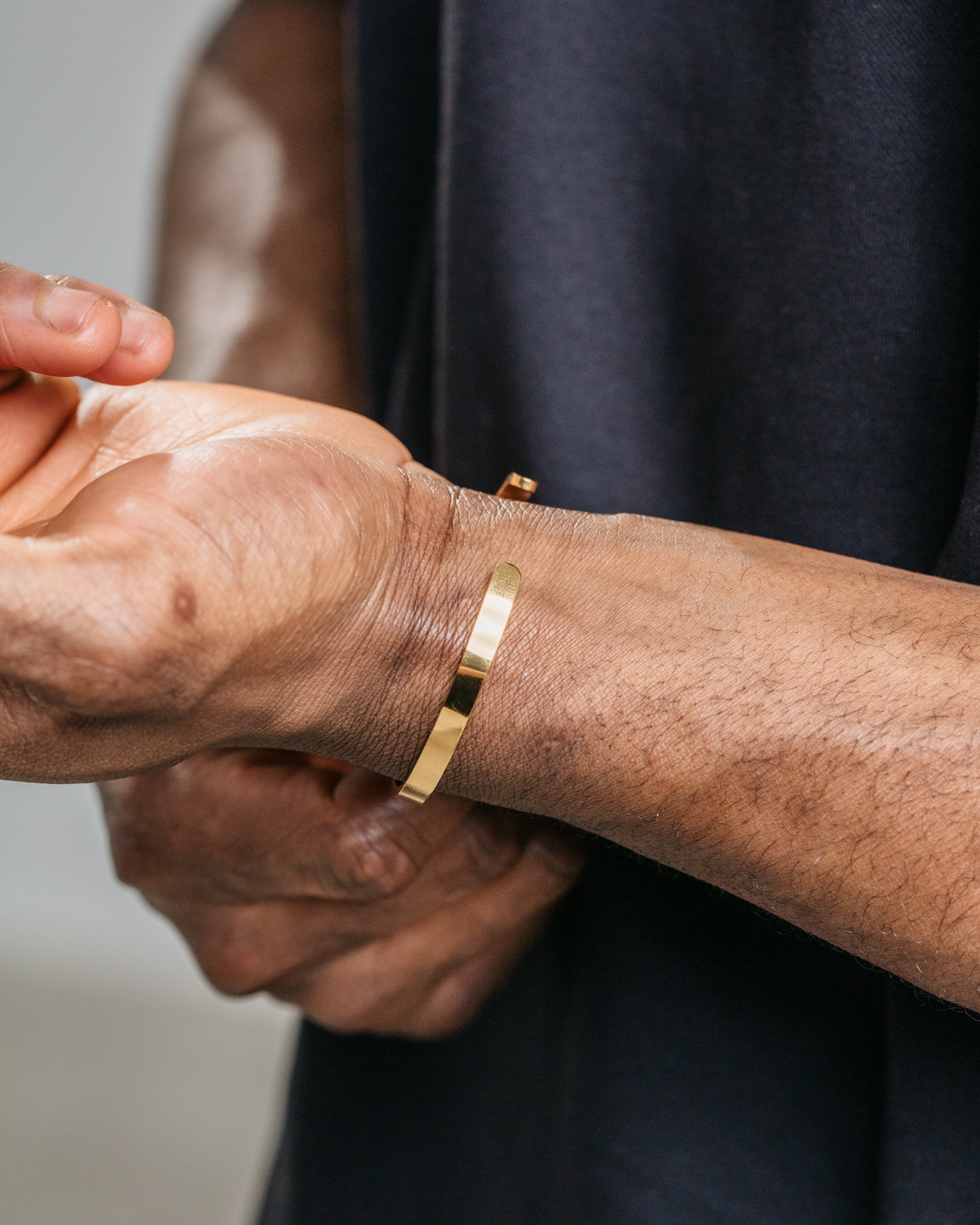 5mm Classic Cuff - Gold