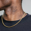 5mm Rope Chain - Gold