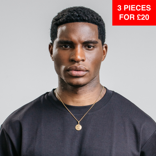 Medusa Pendant - Gold