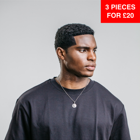 Medusa Pendant - Silver