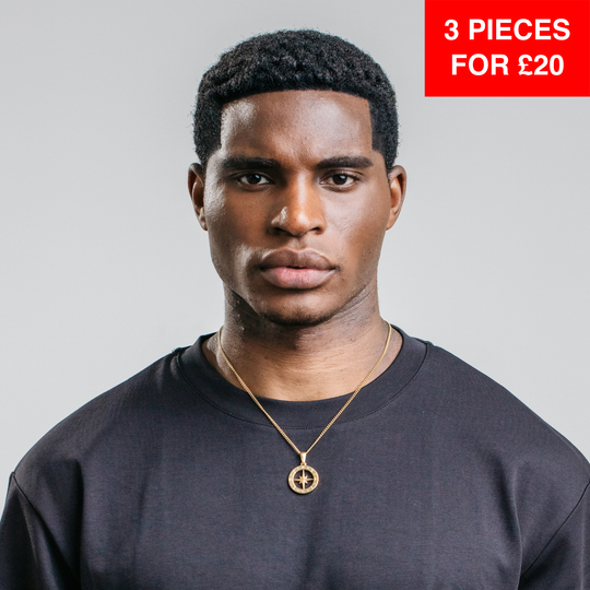 North Star Pendant - Gold