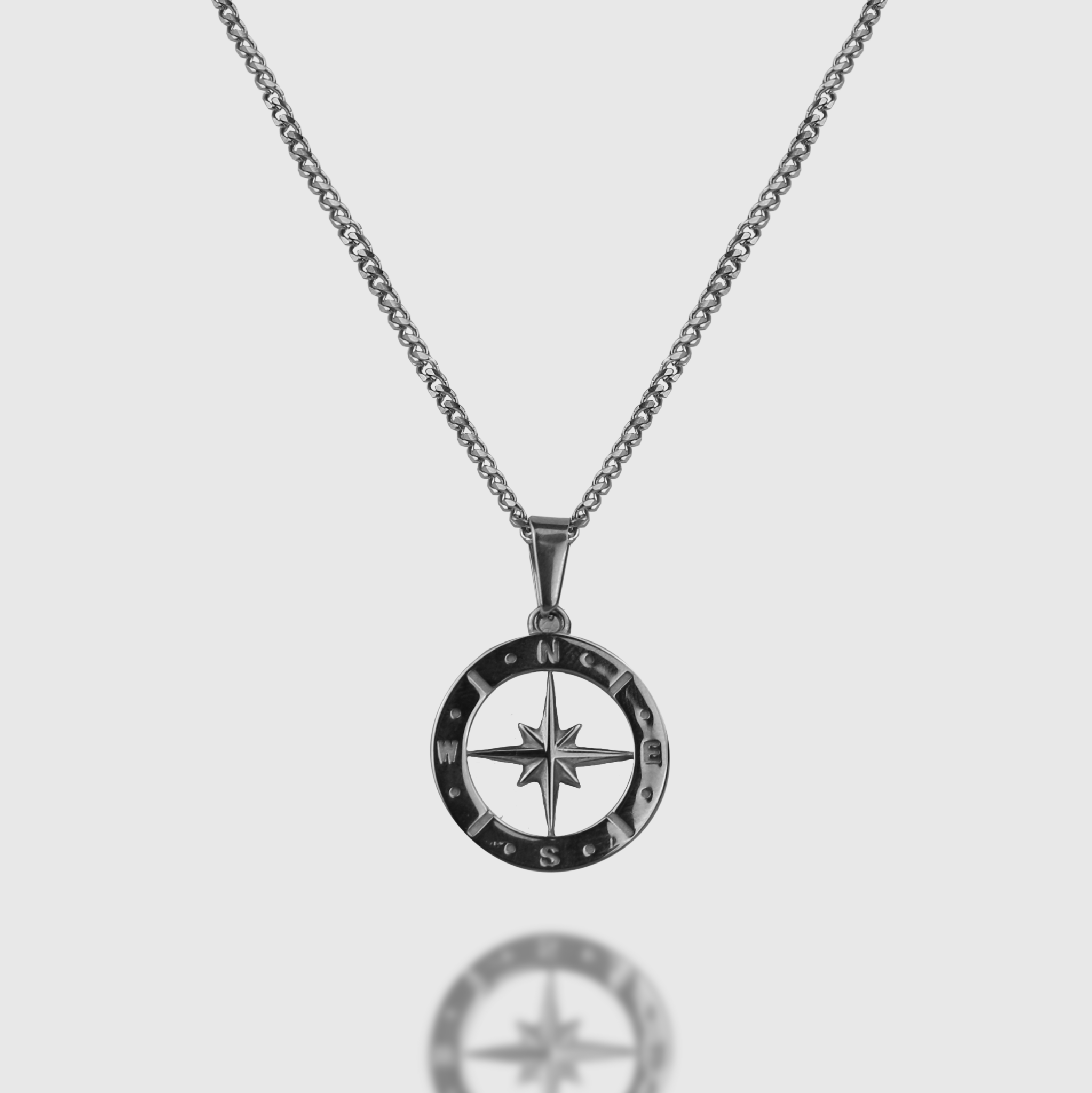 North Star Pendant - Silver
