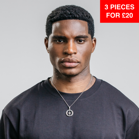 North Star Pendant - Silver