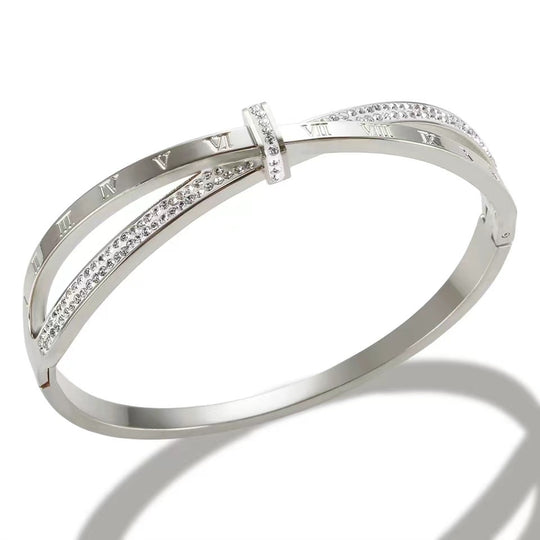 Riveria Bangle - Silver