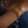 TWISTER BANGLE - GOLD