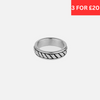 Rope Ring - Silver