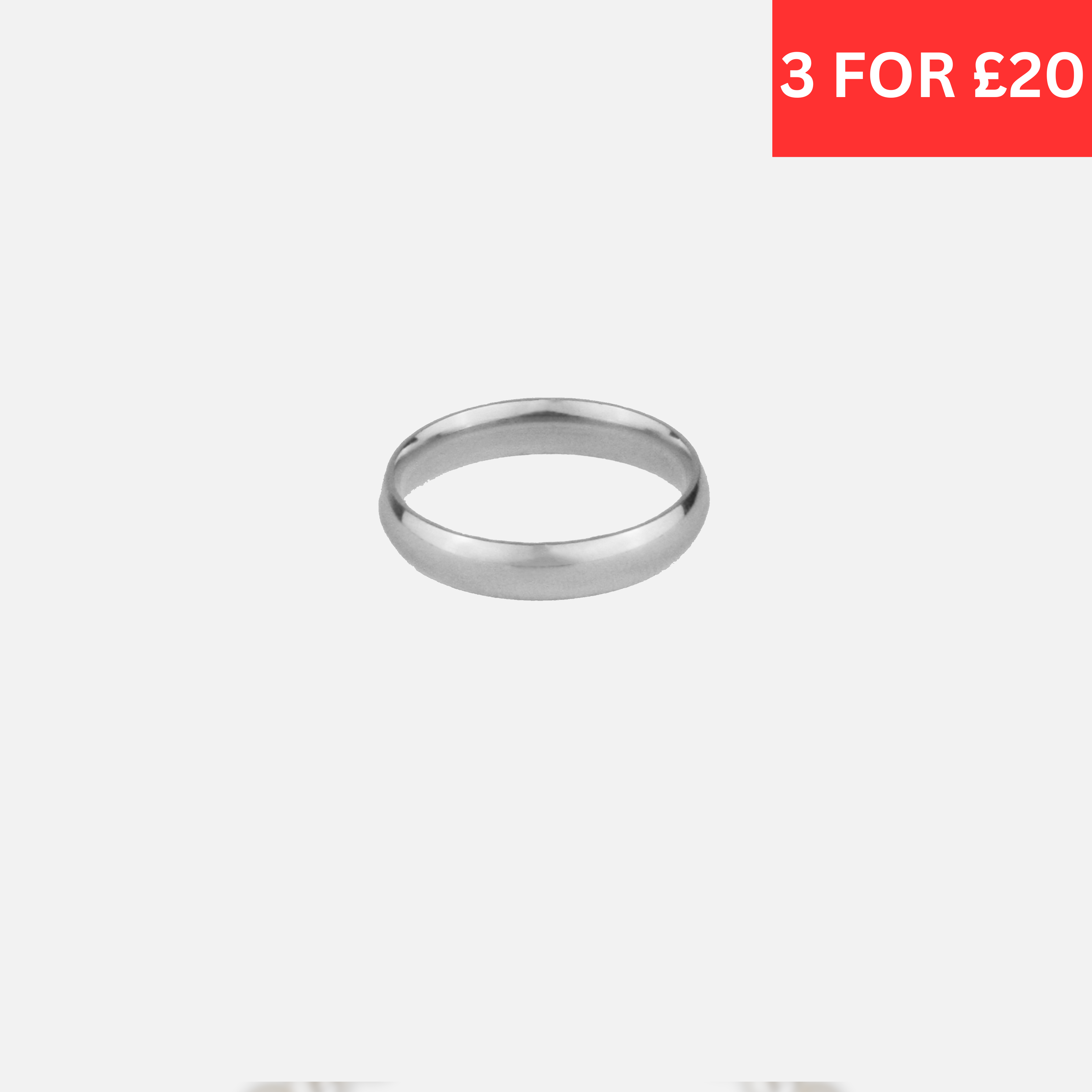 Band Ring -Silver