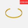 5mm Classic Cuff - Gold