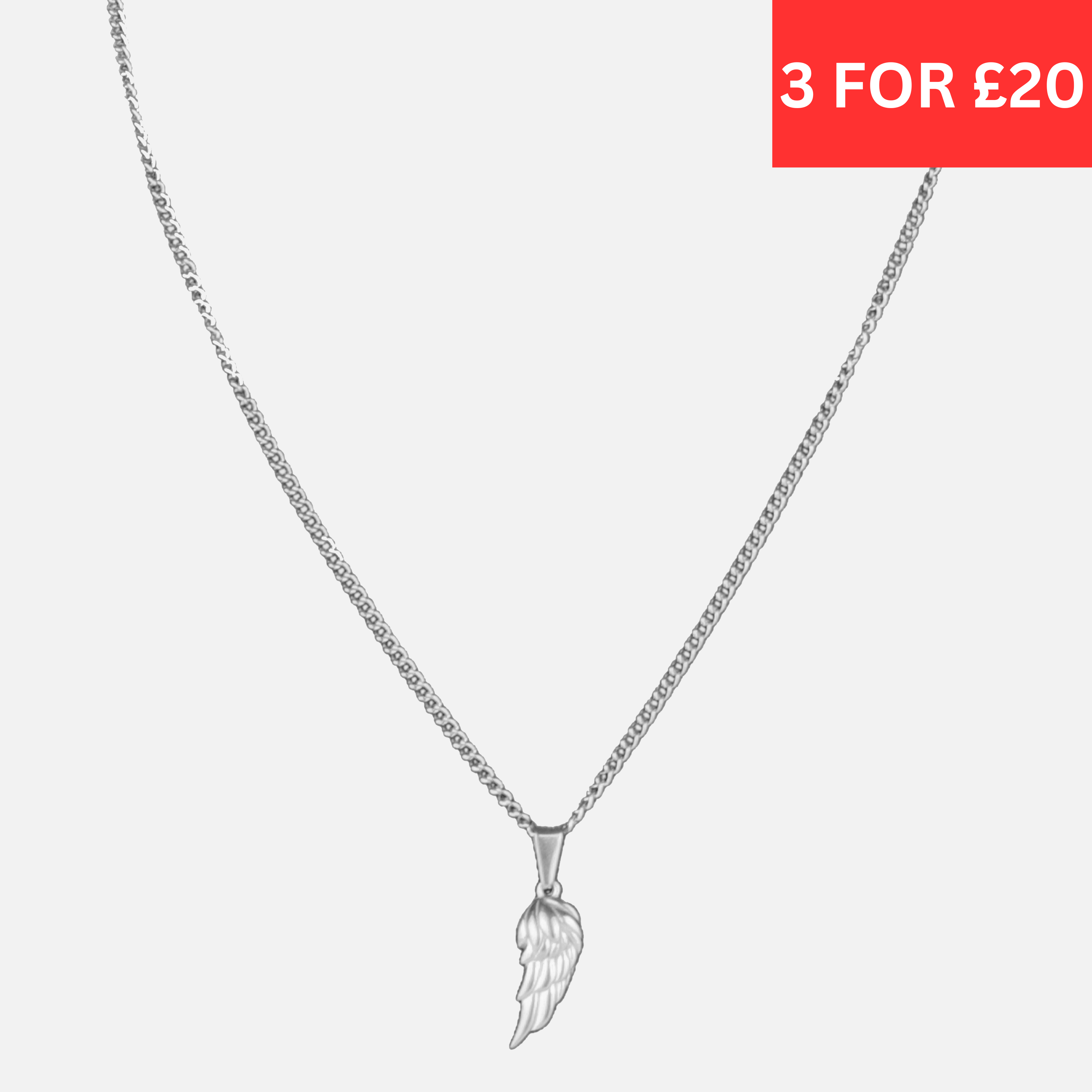 Wing Pendant - Silver