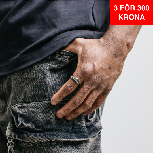 Rope Ring - Silver (S)