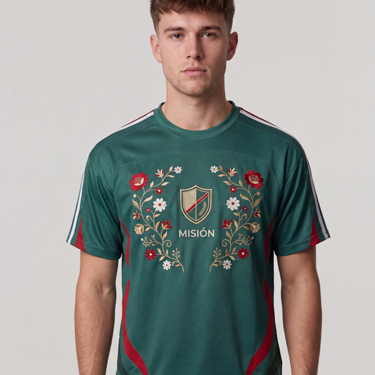 MEXICO EMBROIDERED JERSEY