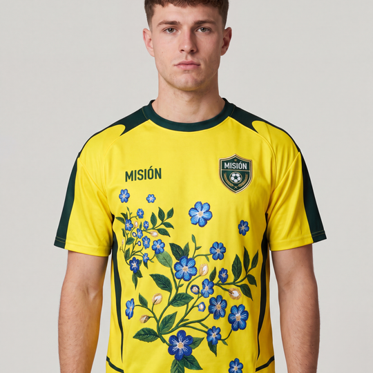 BRAZIL EMBROIDERED JERSEY
