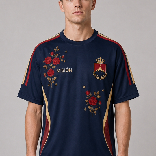 SPAIN EMBROIDERED JERSEY