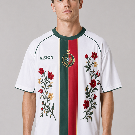 PORTUGAL EMBROIDERED JERSEY