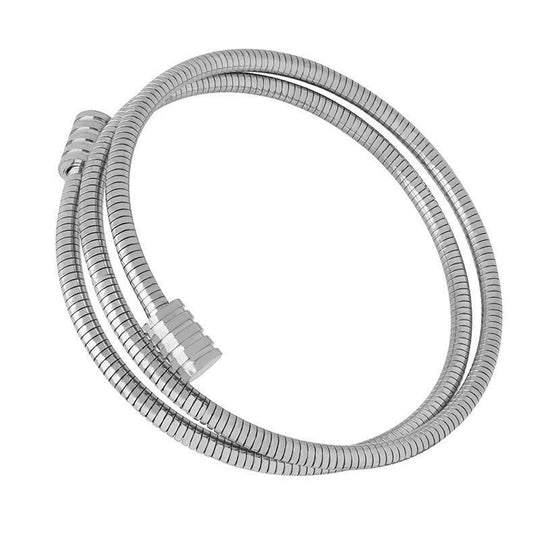 TWISTER BANGLE - SILVER
